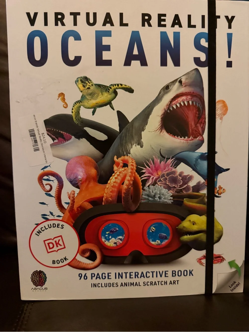 Stem Virtual Reality Oceans! Interactive VR Kit with Red Goggles